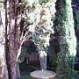 fontaine dans le jardin